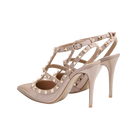 Valentino Patent Rockstud Caged Pump 100mm Poudre