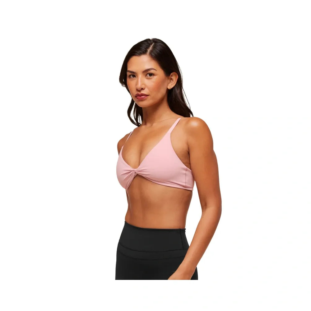 Gymshark Twist Front Bralette - Light Support Cloud Pink