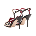 Valentino Rockstud Kidskin Sandal 100mm Black