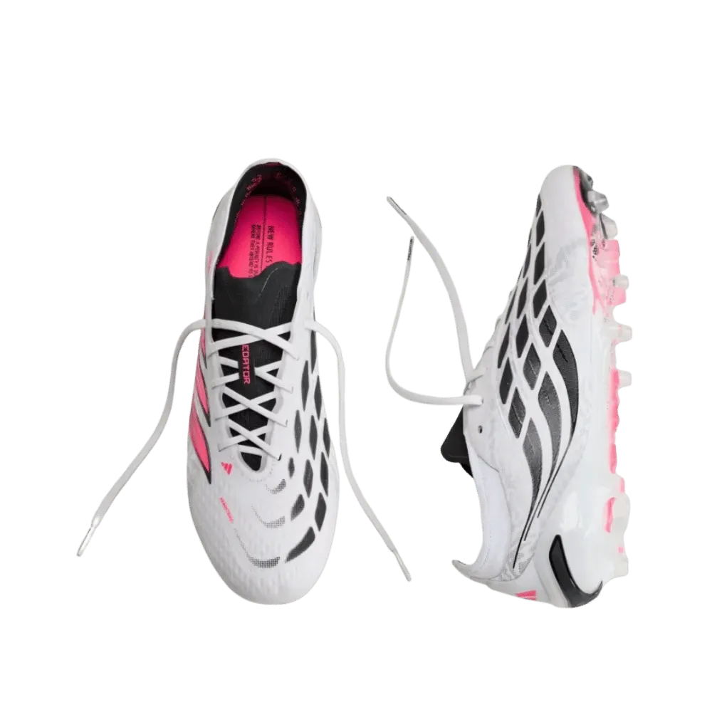 Adidas Predator Elite Artificial Ground Soccer Cleats Cloud White