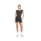 Gymshark Vital Scoop Neck Top Black Marl