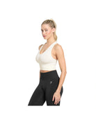 Gymshark Everyday Seamless Crop Tank Soft White