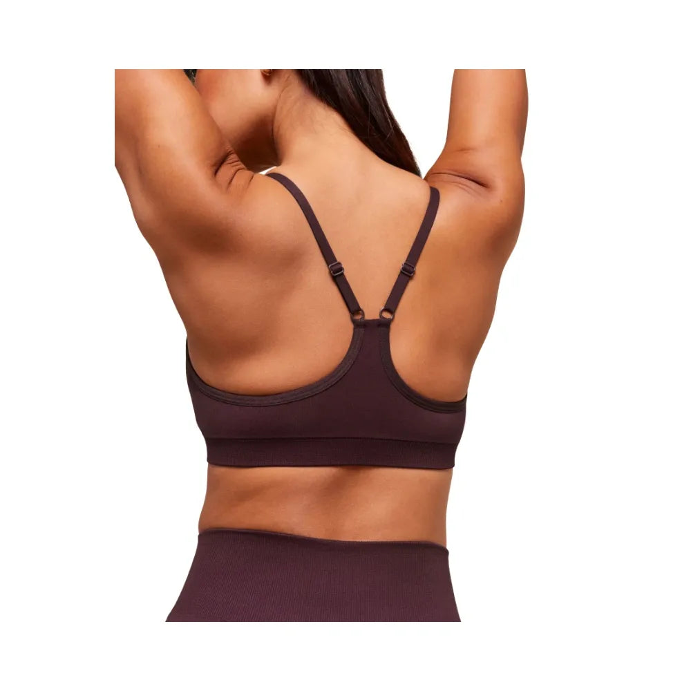 Gymshark Everyday Seamless Racerback Sports Bra - Light Support Cherry Purple
