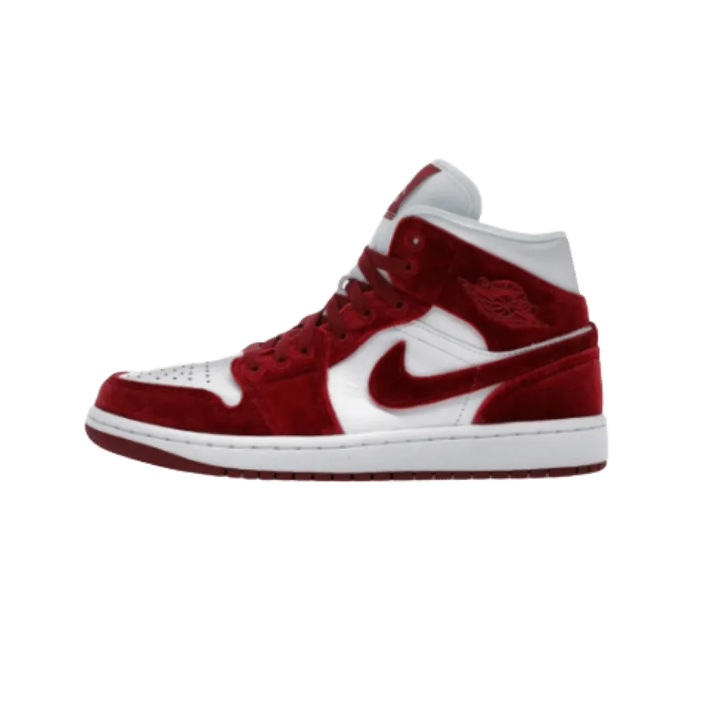 Nike Air Jordan 1 Mid 'Red Velvet'