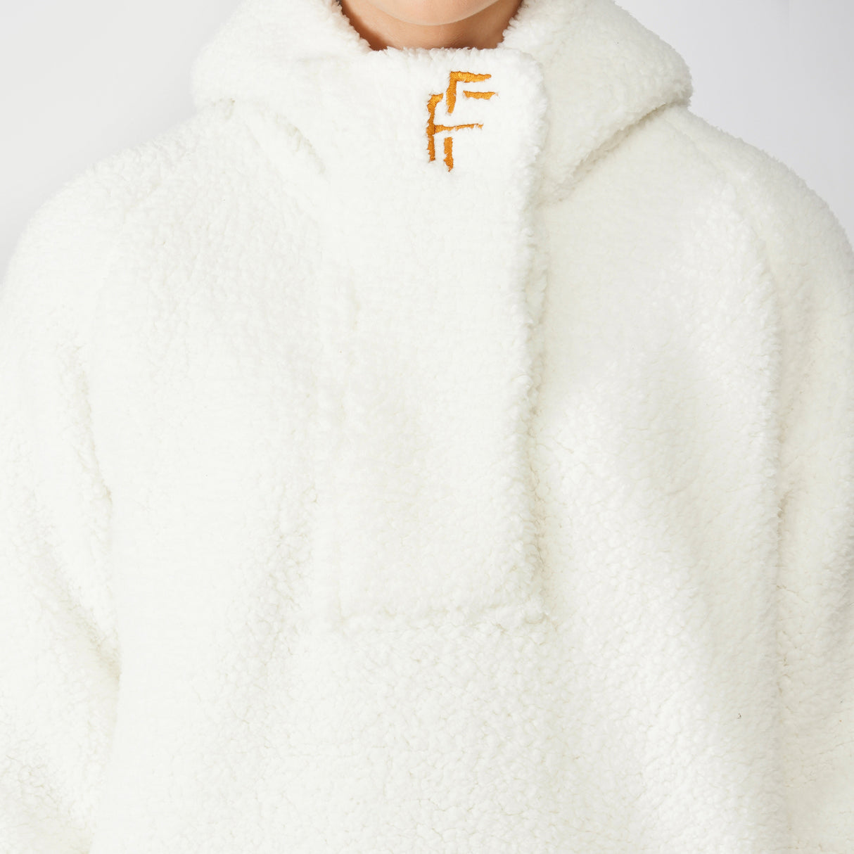 Sherpa Hooded Monogram Blouson