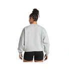 Gymshark Lifting Essentials Graphic Brushed Oversized Sweatshirt Light Grey Core Marl