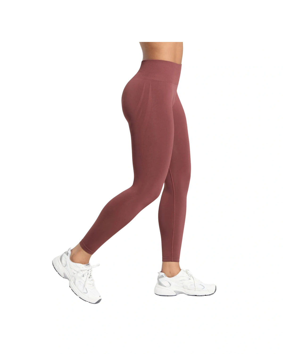 Gymshark Everyday Seamless Leggings Burgundy Brown