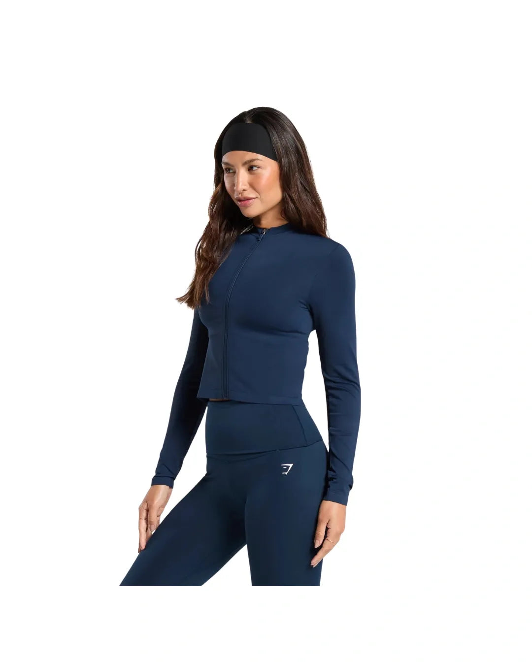 Gymshark Everyday Seamless Zip Tracktop Navy