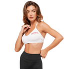 Gymshark Graphic Sports Bra White