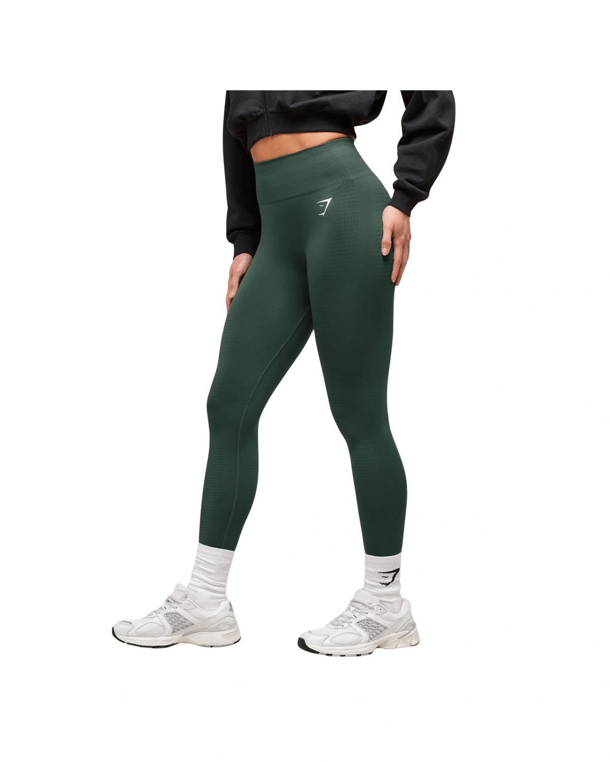 Gymshark Vital Leggings regular Woodland Green Marl