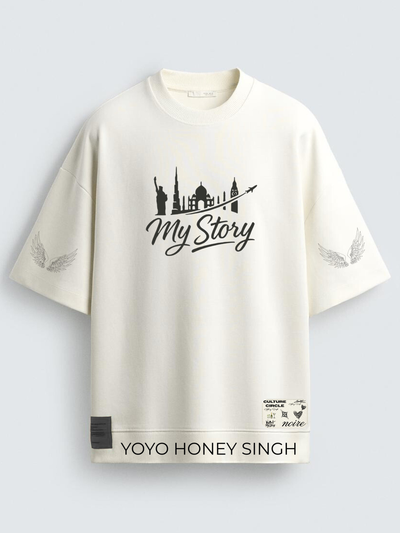 7 YEARS OF MY STORY RIBBED T-SHIRT