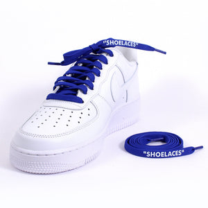 Royal Blue Off-White Style "SHOELACES"