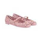 Valentino Ondette Rubber Ballerina With Scallop Pattern 05mm Pink