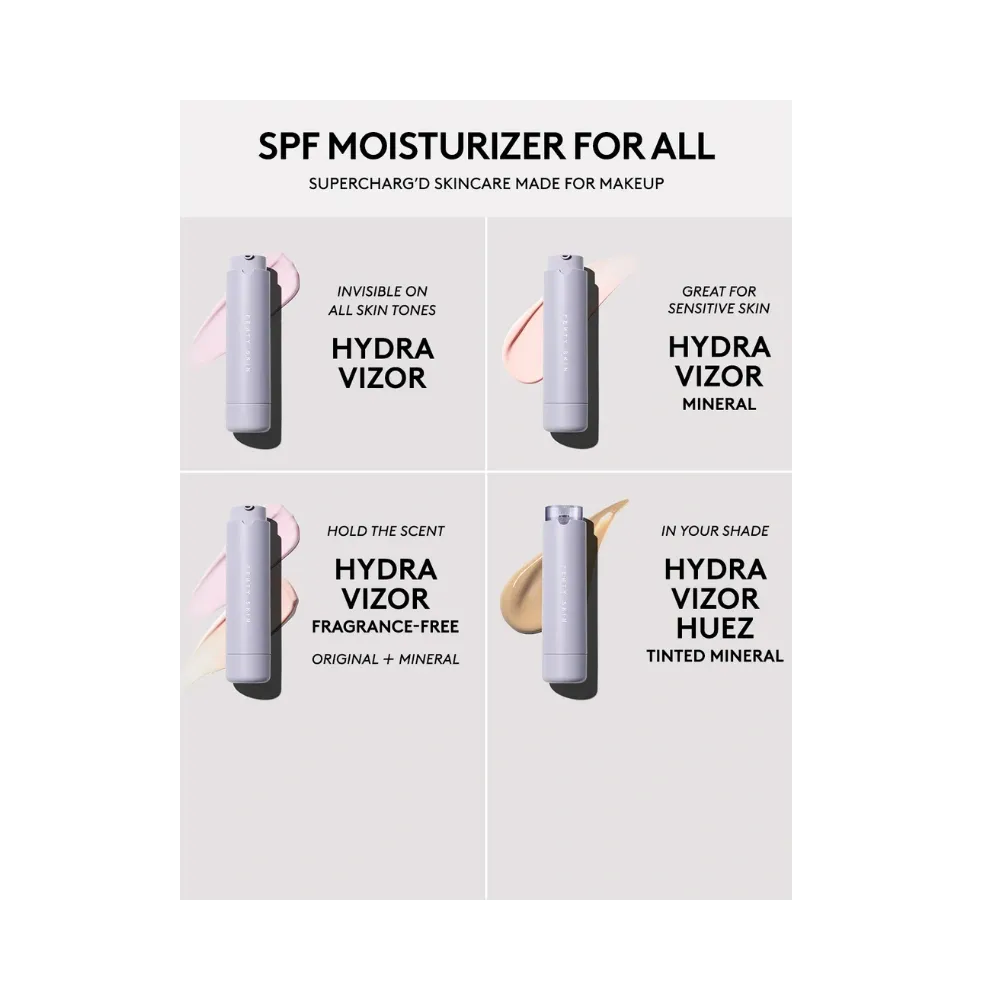 Fenty Hydra Vizor Huez SPF 30 Refillable Tinted Moisturizer Set ( 4 - Medium )