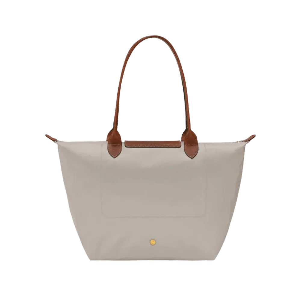 Longchamp Le Pliage Original L Travel bag Pebble - Recycled canvas