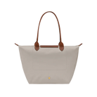 Longchamp Le Pliage Original L Travel bag Pebble - Recycled canvas