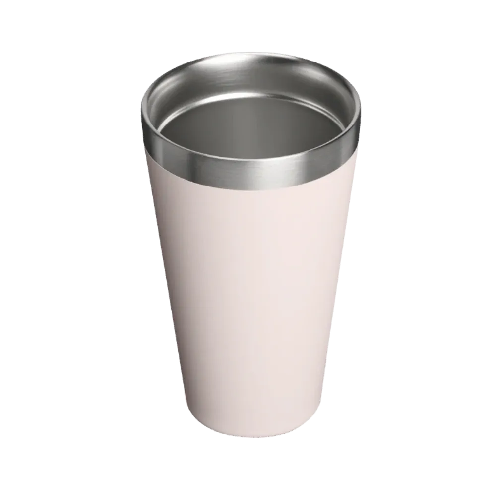 Stanley Adventure Stacking Beer Pint Rose Quartz 16 OZ