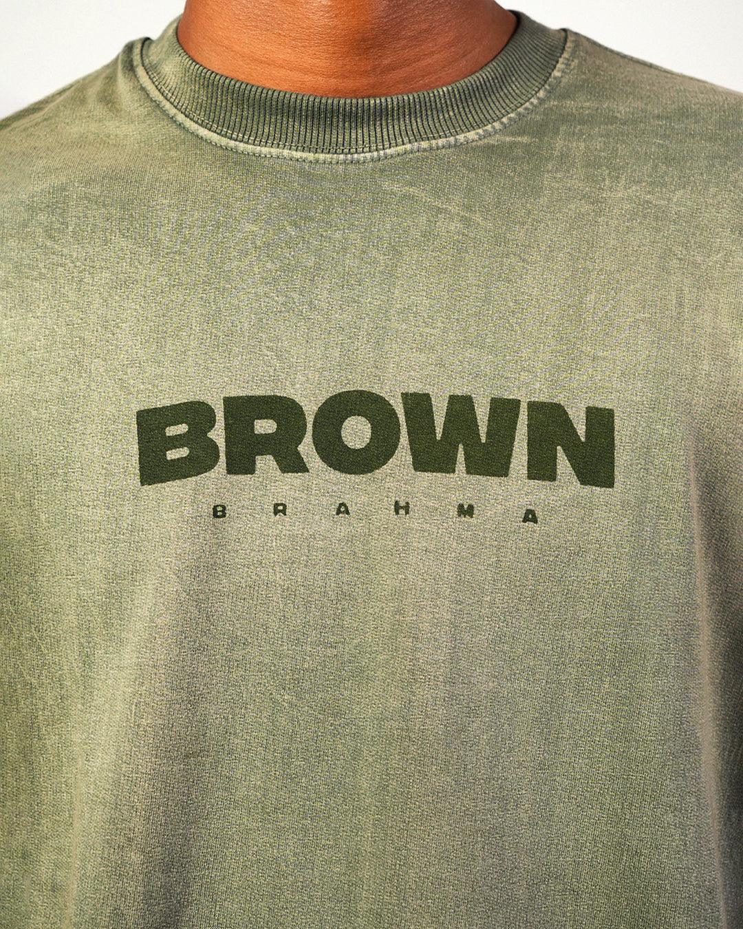 Forest Green // Box Fit Oversized Unisex T-shirt - dawntown