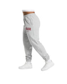 Gymshark Lifting Essentials Graphic Brushed Oversized Joggers Light Grey Core Marl