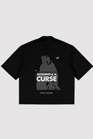 BLESSING AND A CURSE BOWLING SHIRT