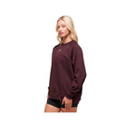 Gymshark Training Oversized Fleece Sweatshirt Cherry Purple