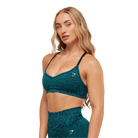 Gymshark Adapt Animal Seamless Sports Bra Navy/Brand Blue