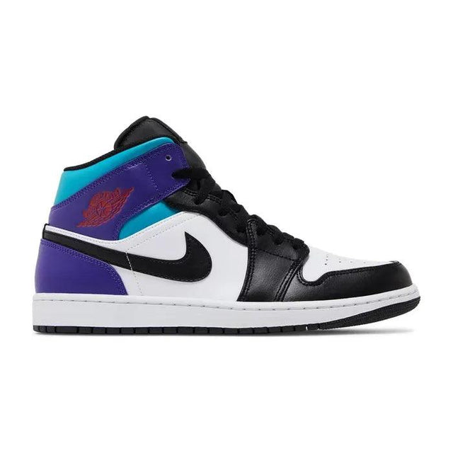 AIR JORDAN 1 MID BRIGHT CONCORD - dawntown