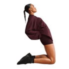 Nike x Skims Shine Women's Mid-Rise 2" Boyshorts with Drawcord PHOENIX