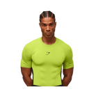 Gymshark Element Baselayer T-Shirt Zest Green/Black
