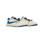 Nike Air Jordan 1 Retro Low OG Fragment x Travis Scott Sail Military Blue