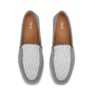 Dior Granville Loafer Dior Gray Suede and Dior Oblique Jacquard