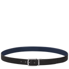 Longchamp Le Foulonné Men's belt Black/Navy