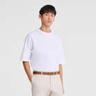 Longchamp Le Foulonné Men's belt Black/Caramel