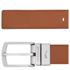 Longchamp Le Foulonné Men's belt Caramel/Black