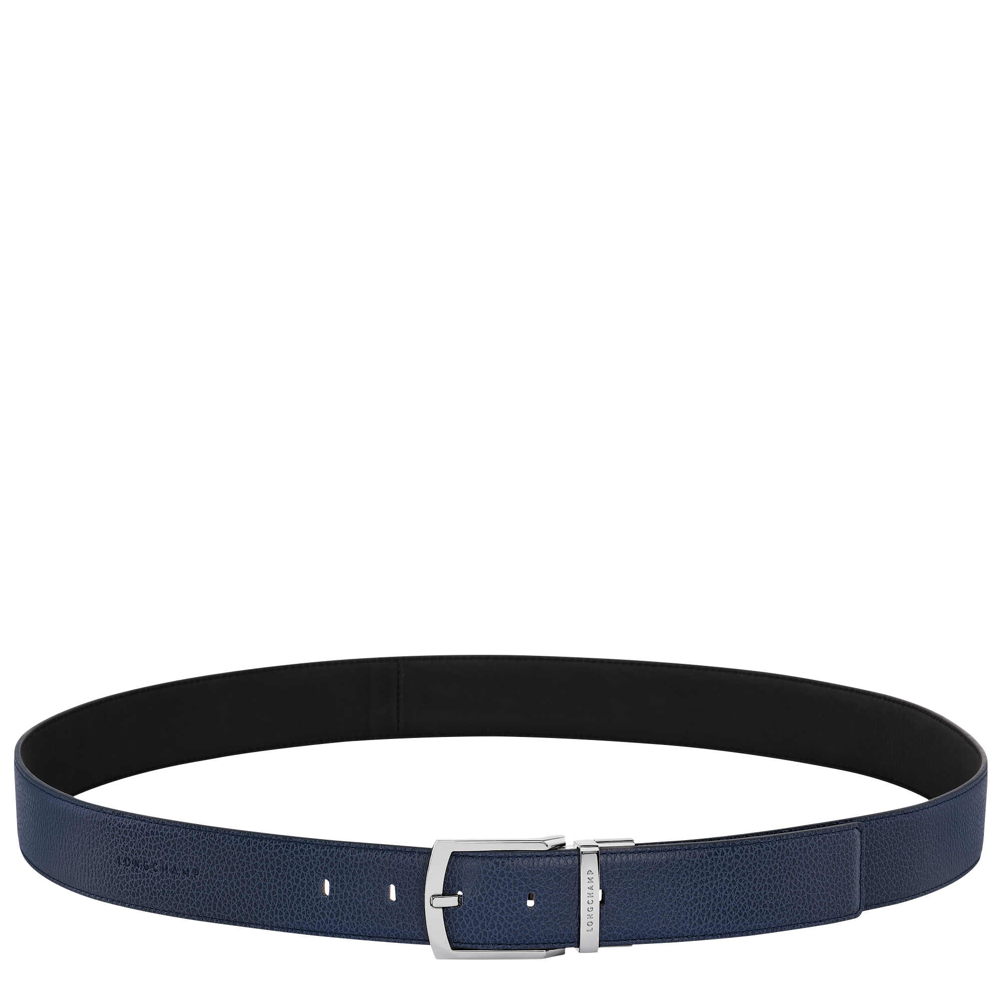 Longchamp Le Foulonné Men's belt Navy/Black