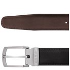 Longchamp Delta Box Men's belt Black/Mocha