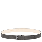 Longchamp Men's belt Graphite