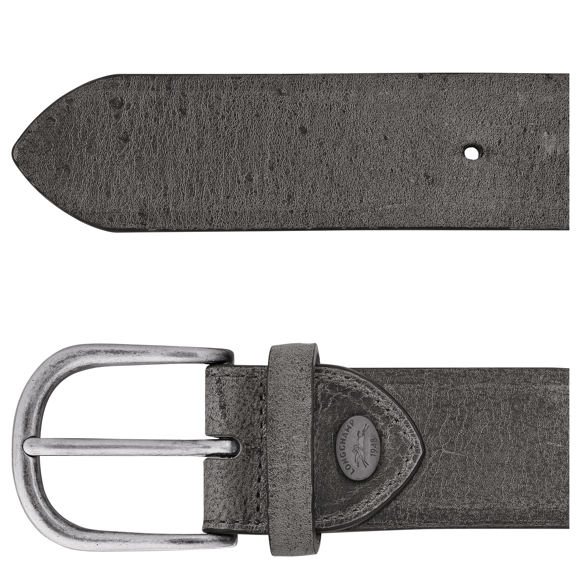 Longchamp Men's belt Graphite