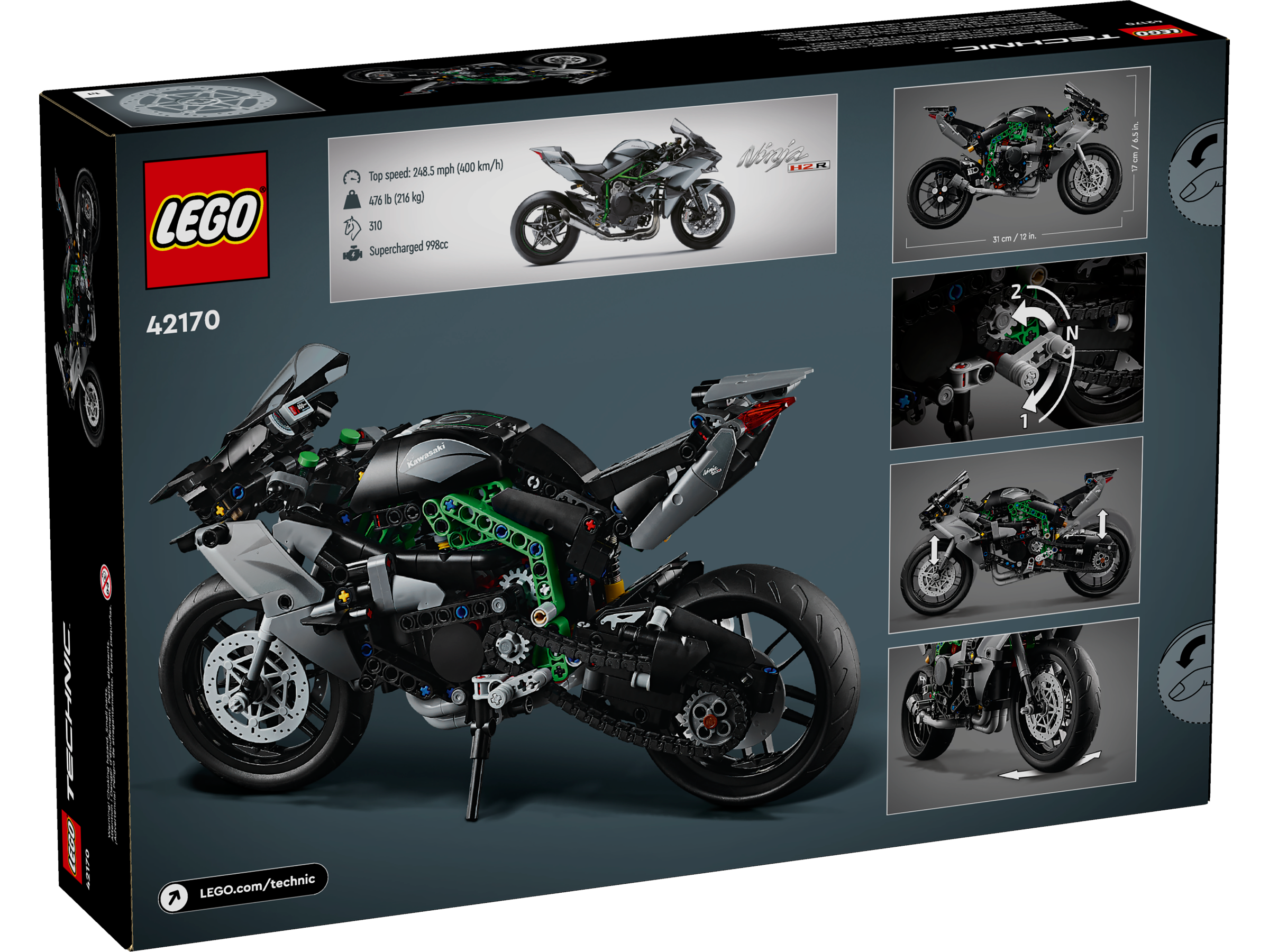 Lego Kawasaki Ninja H2R Motorcycle