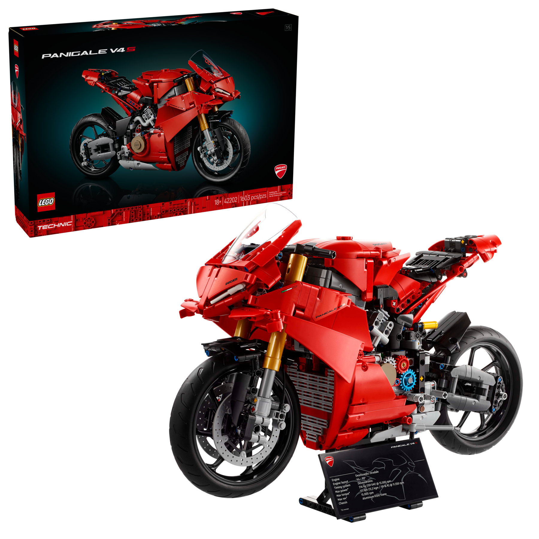 Lego Ducati Panigale V4 S Motorcycle