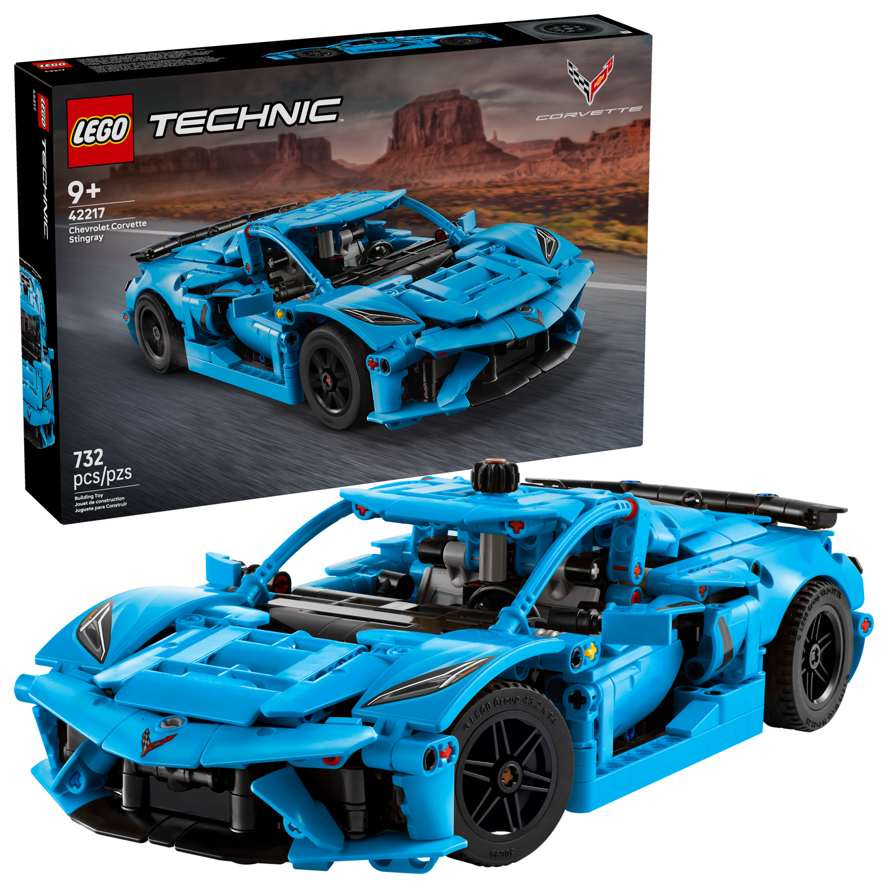 Lego Chevrolet Corvette Stingray Blue