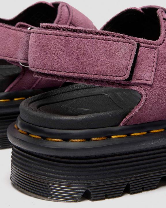Dr Martens Zebzag Sandals - Muted Purple