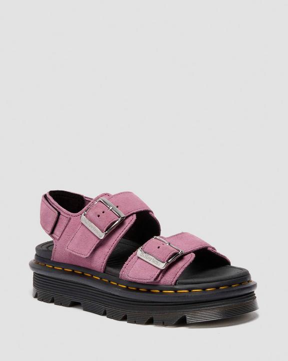 Dr Martens Zebzag Sandals - Muted Purple