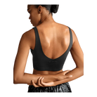 Nike X Skims Matte Women's V-Neck Long-Line Bra OBSIDIAN