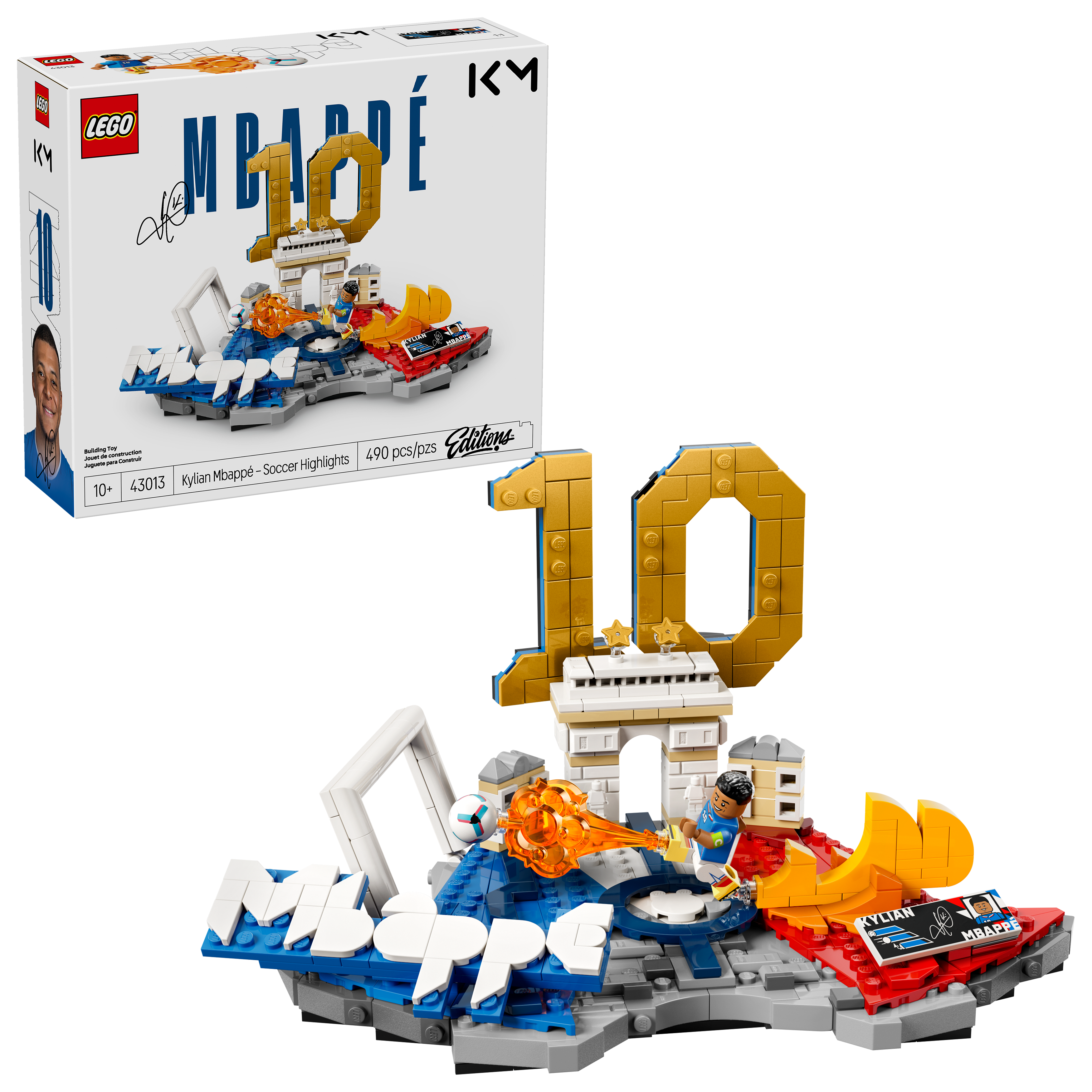 Lego Kylian Mbapp  Soccer Highlights