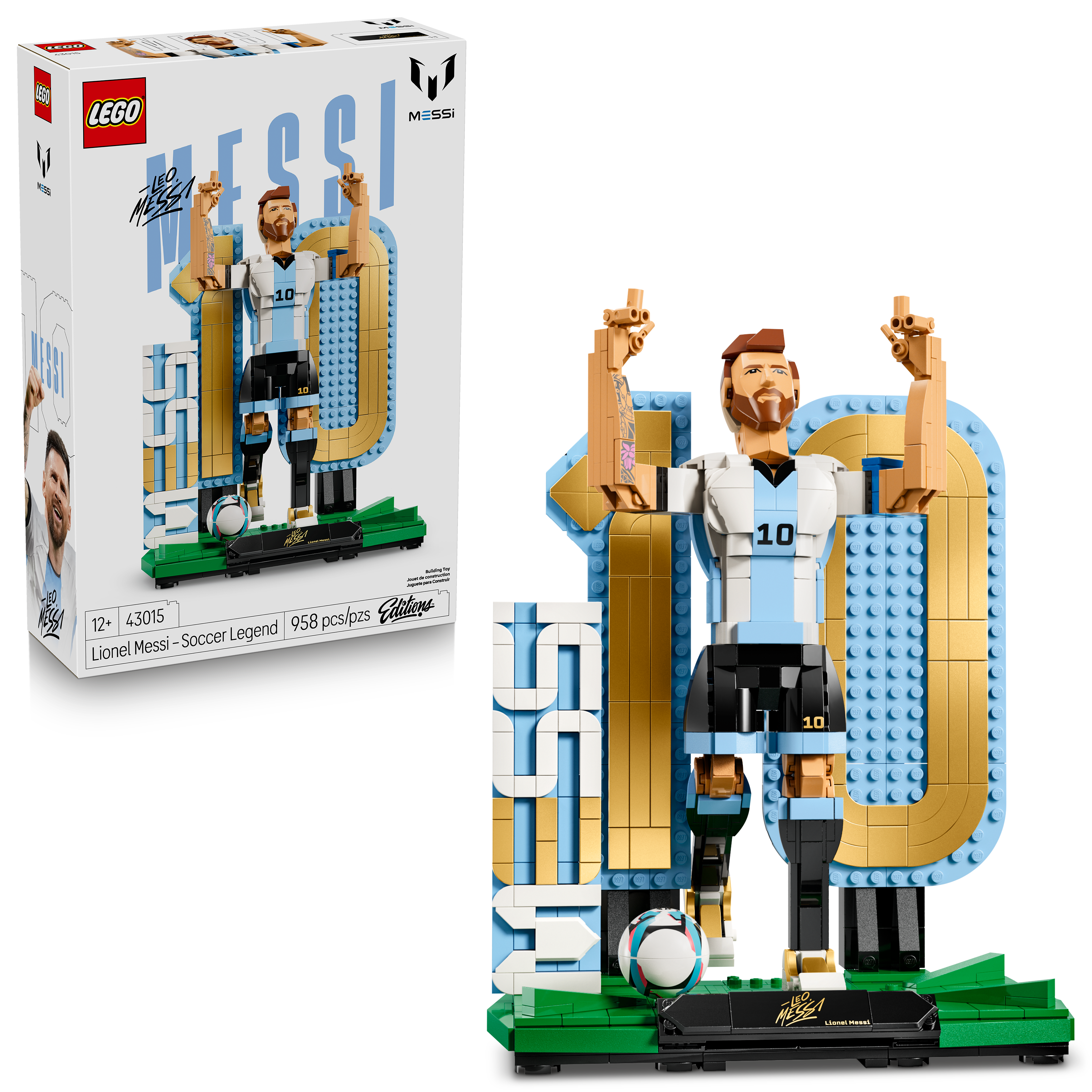 Lego Lionel Messi  Soccer Legend