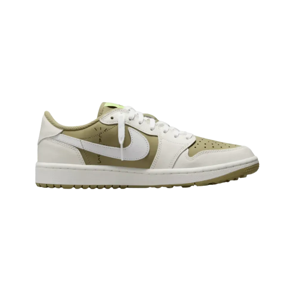 Air Jordan 1 Low Golf 'Neutral Olive' x Travis Scott