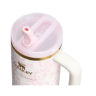Stanley 1913 x LoveShackFancy Holiday Quencher ProTour Flip Straw Tumbler (30OZ) Coquette Bow Chantilly