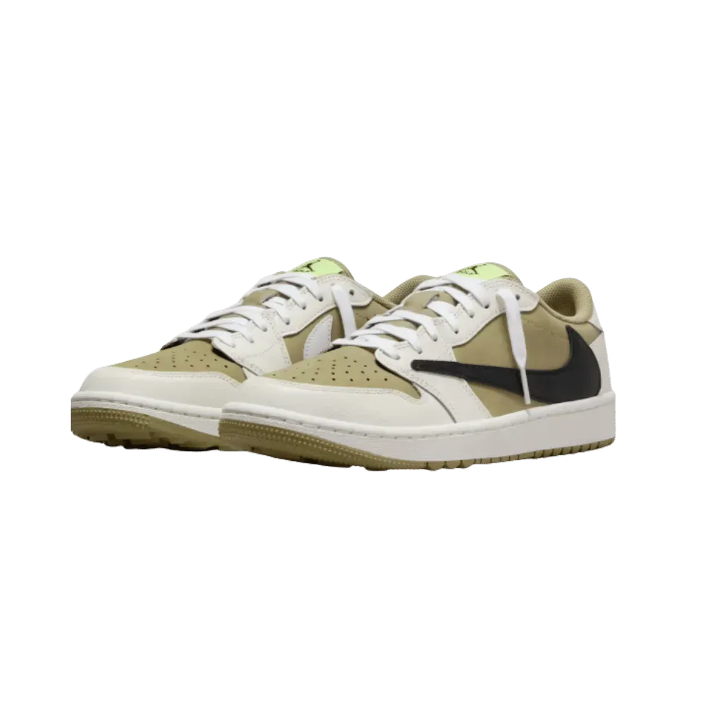 Air Jordan 1 Low Golf 'Neutral Olive' x Travis Scott