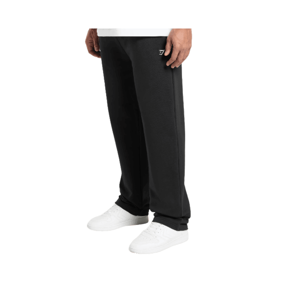 Gymshark Rest Day Essentials Straight Leg Joggers Black